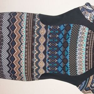 Mosaic Bodycon dress